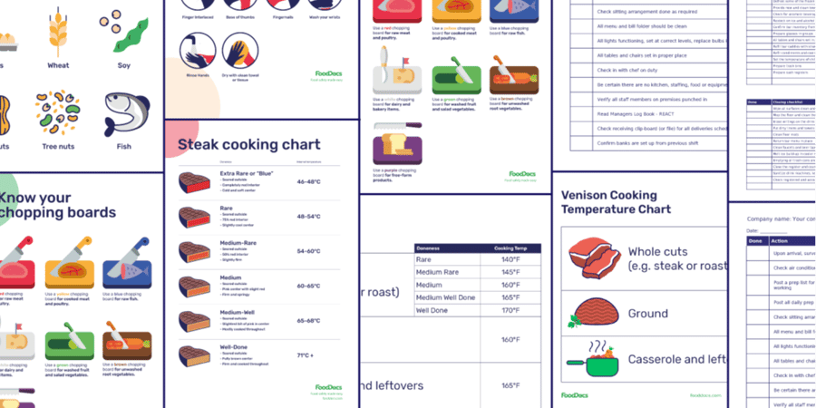 Food safety poster Food safety poster