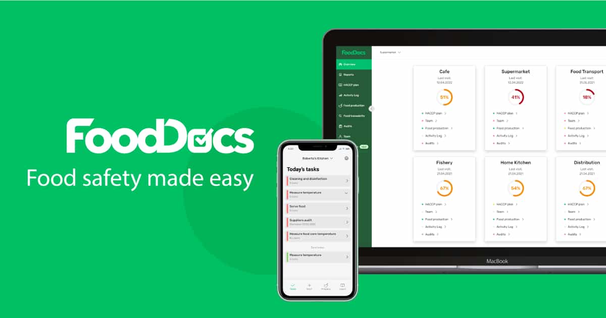 FoodDocs AIpowered Food Safety Software with HACCP builder