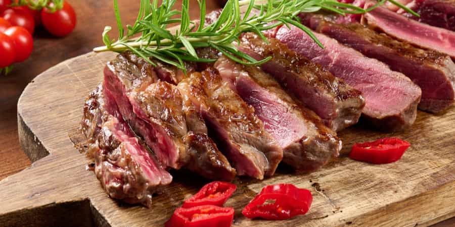 Steak doneness chart