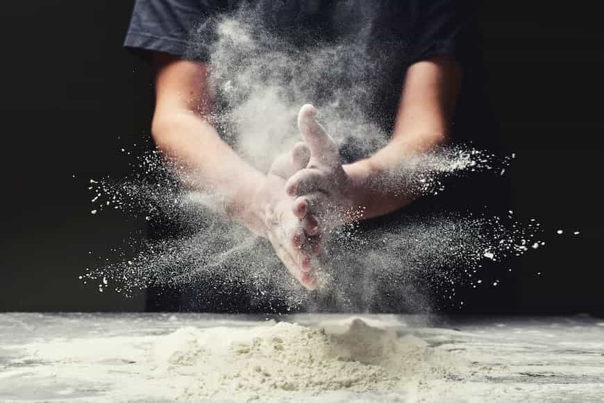 cross contact is a concern with flour